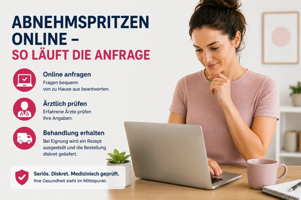 Abnehmspritzen online – so läuft die Anfrage